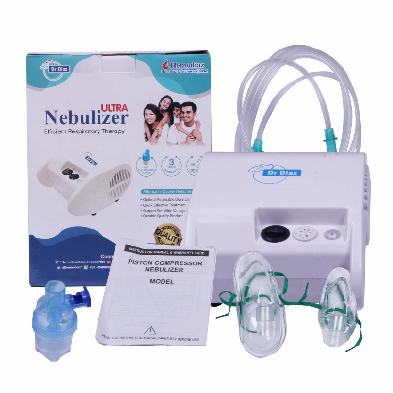 Portable Compressor Ultra Nebulizer for Adults & Pediatric